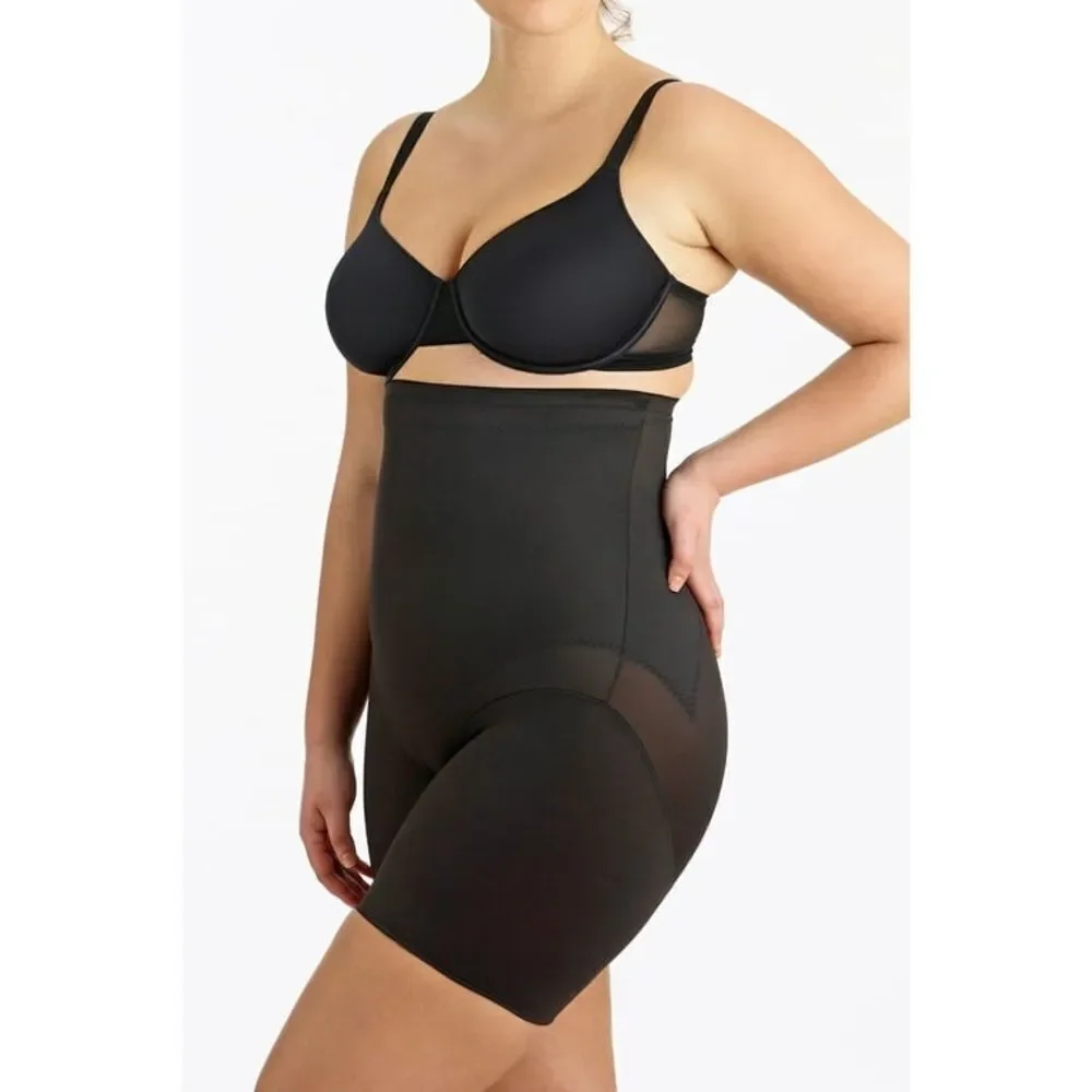 Miraclesuit Womens Plus Size Flexible Fit Firm Control Thigh Slimmer Style-2939
